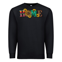 Black western home wind wheel Premium Sweatshirt - Artiststas