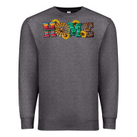 Charcoal Heather western home wind wheel Premium Sweatshirt - Artiststas