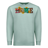 Seafoam western home wind wheel Premium Sweatshirt - Artiststas