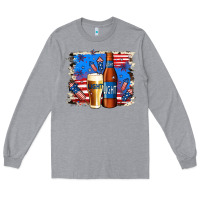 Heather Grey just here for the light Long Sleeve Tee - Jasminsmagicworld
