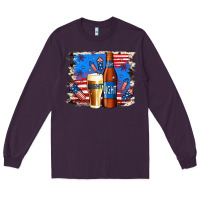 Plum just here for the light Long Sleeve Tee - Jasminsmagicworld