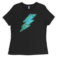 Black Turquoise Lightning Ladies Tee - Bettercallsaul