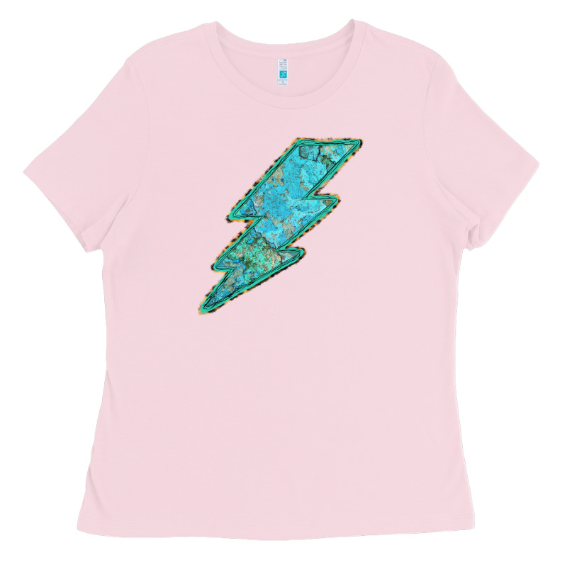Turquoise Lightning Ladies Tee by Bettercallsaul | Teevron
