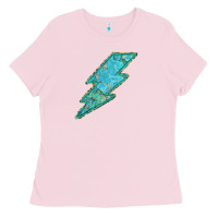 Bubblegum Pink Turquoise Lightning Ladies Tee - Bettercallsaul