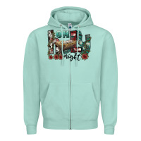 Oh Holy Night Zipper Hoodie | Teevron