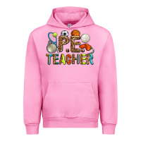 Fuchsia Pink pe teacher Urban Hoodie - AdoDesignShop
