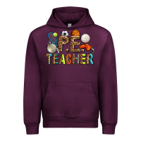 Mauve Wine pe teacher Urban Hoodie - AdoDesignShop