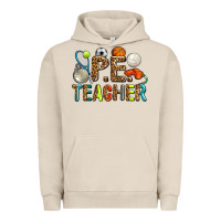 Pigment French Oak pe teacher Urban Hoodie - AdoDesignShop