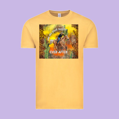 And She Lived Happily Ever After Vintage Tee Designed By Tumblerdesignbyshophia