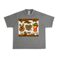 Tornado peace love juneteenth Urban Heavy Tee - TumblerDesignByShophia