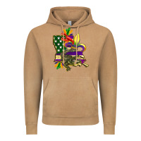 Vintage Camel louisiana map american flag mardi gras Vintage Hoodie - CowGirlArtShop