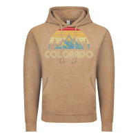 Vintage Coffee Colorado Retro Vintage Mountains Nature Hiking Vintage Hoodie - minhPixels