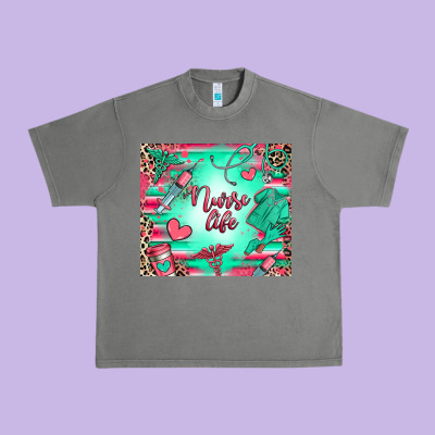 Nurse Life Urban Heavy Tee Designed By Ranaportraitstore