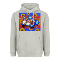 Moon Dust American flag gnomes truck sunflowers star leopard glitter Heavyweight Hoodie - Artiststas