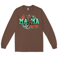 Chestnut Mama rock lightning bolt Mother's Day Long Sleeve Tee - CowGirlArtShop