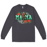 Smoke Mama rock lightning bolt Mother's Day Long Sleeve Tee - CowGirlArtShop