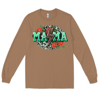 Toasted Coconut Mama rock lightning bolt Mother's Day Long Sleeve Tee - CowGirlArtShop