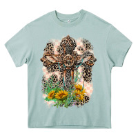 Arona Western with Crosses Heavy Core Tee - LillyAllenDesigns