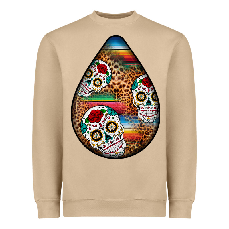 Mexican Teardrop  2 Heavyweight Sweatshirt by BundleAndBundleShop | Teevron