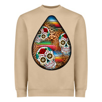 Mushroom mexican teardrop  2 Heavyweight Sweatshirt - BundleAndBundleShop