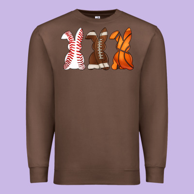 Western Easter Support Bunny Premium Sweatshirt Designed By Artiststas