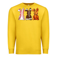 Lemon western easter support bunny Premium Sweatshirt - Artiststas