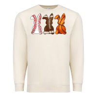 Sandshell western easter support bunny Premium Sweatshirt - Artiststas