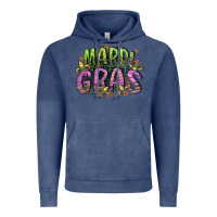 Vintage Denim mardi gras Vintage Hoodie - CowGirlArtShop