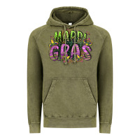 Vintage Olive mardi gras Vintage Hoodie - CowGirlArtShop