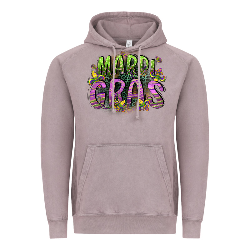 Mardi Gras Vintage Hoodie by CowGirlArtShop | Teevron