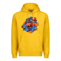 Lemon halloween pumpkin patch  5 Premium Hoodie - BundleAndBundleShop