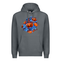 Rock halloween pumpkin patch  5 Premium Hoodie - BundleAndBundleShop