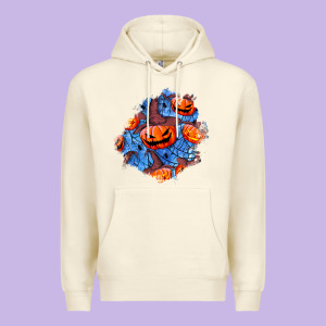 Halloween Pumpkin Patch  5 Premium Hoodie Designed By Bundleandbundleshop