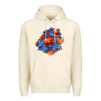 Sandshell halloween pumpkin patch  5 Premium Hoodie - BundleAndBundleShop