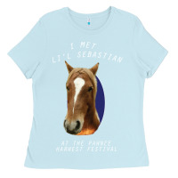 Baby Blue I met lil Sebastian Ladies Tee - Bettercallsaul