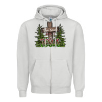 The Real Gift Is Jesus Zipper Hoodie | Teevron