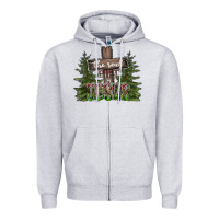 Heather Grey the real gift is jesus Zipper Hoodie - CowhideDigitalArt
