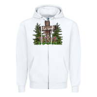 White the real gift is jesus Zipper Hoodie - CowhideDigitalArt