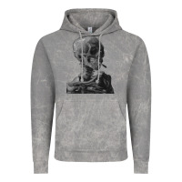 Cloud Rock Vincent Van Gogh Skull of a SkeletonVintage Halloween Skull Vintage Hoodie - minhPixels