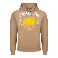 Vintage Coffee Tiger Shaolin Kung Fu Chinese Symbol Wushu Martial Arts Gift Vintage Hoodie - minhPixels