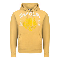 Vintage Mustard Tiger Shaolin Kung Fu Chinese Symbol Wushu Martial Arts Gift Vintage Hoodie - minhPixels