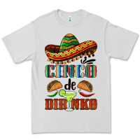 Dove Grey cinco de dirinko sombrero Premium Tee - BarkalooDesign