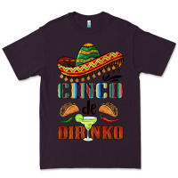 Plum cinco de dirinko sombrero Premium Tee - BarkalooDesign