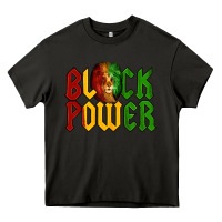 Asphalt Juneteenth Lion King Black Power Heavy Core Tee - LillyAllenDesigns