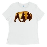 White Bison Silhouette Cowboy Ladies Tee - Bettercallsaul