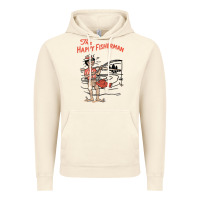 Vintage Artic Vintage The Happy Fisherman 2022 Fishing Mens Kids Vintage Hoodie - minhPixels