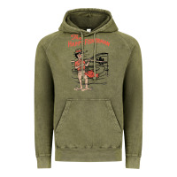 Vintage Olive Vintage The Happy Fisherman 2022 Fishing Mens Kids Vintage Hoodie - minhPixels