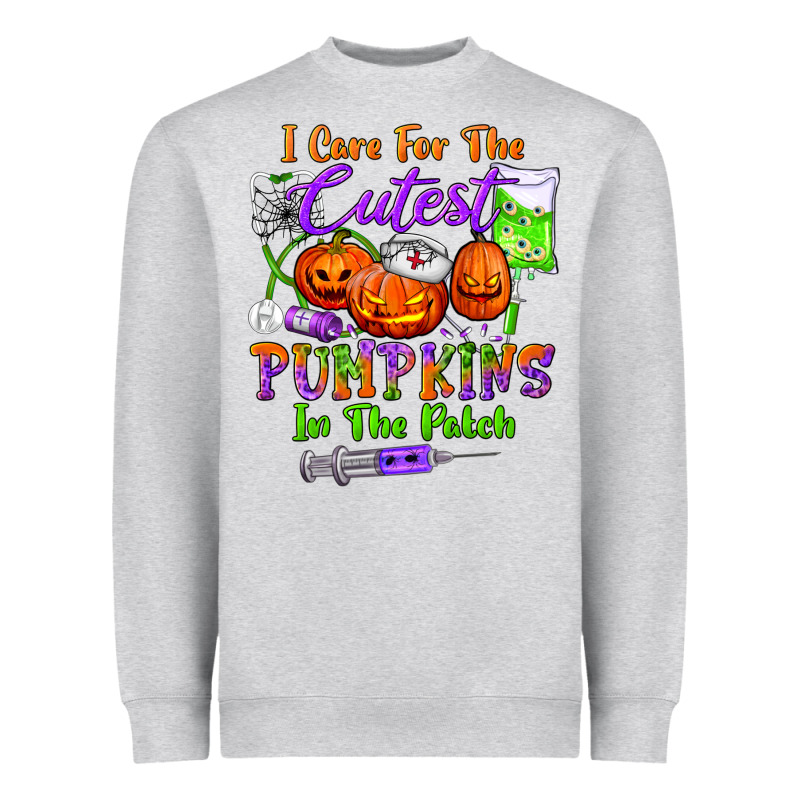 I Care For The Cutest Pumpkins In The Patch Heavyweight Sweatshirt by BundleAndBundleShop | Teevron