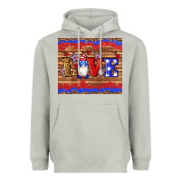 Moon Dust american flag gnomes love star leopard glitter Heavyweight Hoodie - Artiststas