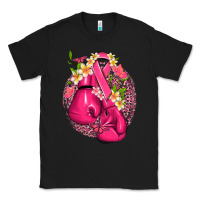 Black cancer boxing gloves with ribbon Classic Tee - NancyCooperArtShop